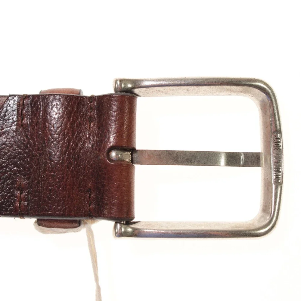 Veneta Cinture NWT Classic Belt Size 85 (US 32) in Brown Leather Made in Italy